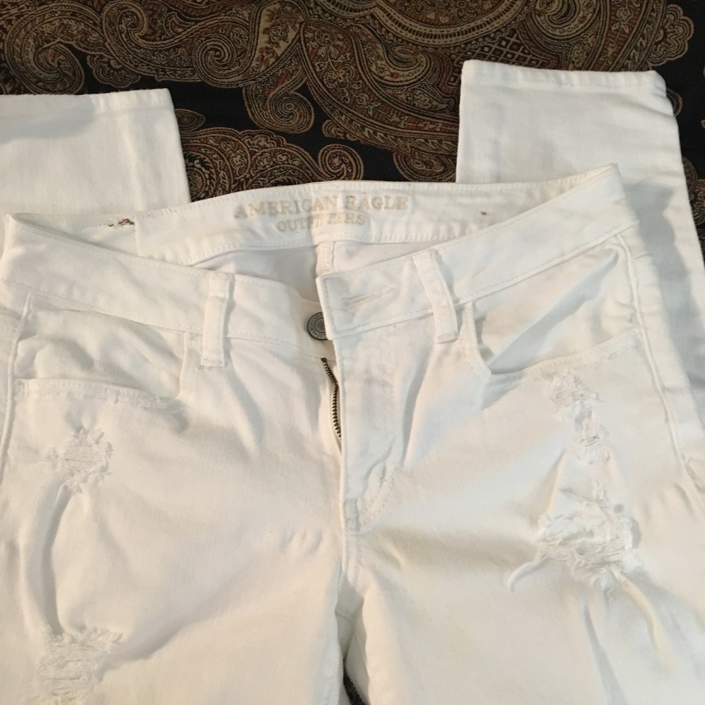 American Eagle cropped jeans size 6